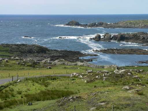 Atlantic coast at Malin Head