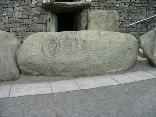 Ingang van Newgrange
