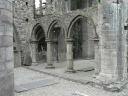 Koorhek in het klooster van Sligo